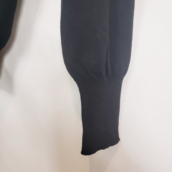 Grifoni black v-neck sweater - Picture 5 of 8